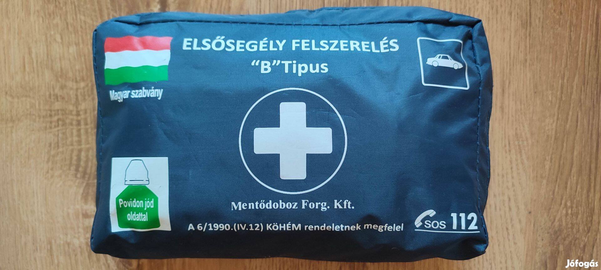 Elsősegély felszerelés B típus