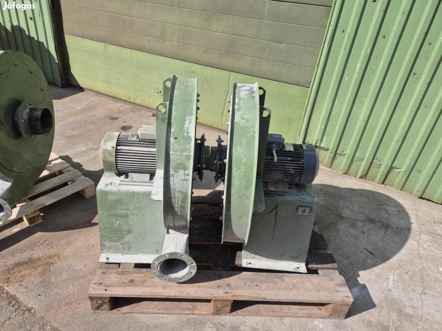 Elszívó-befúvó ventilátor, 380 V., 3 Kw.