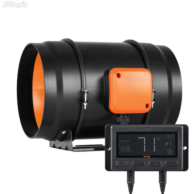 Elszívó ventilátor csővezetékekhez Vevor Controller 68 W,