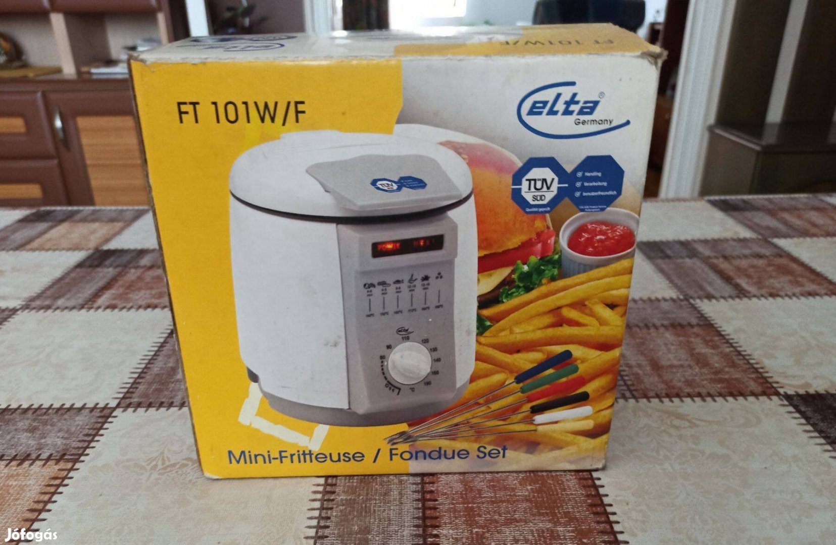 Elta német mini Fritteuse FT 101W/F