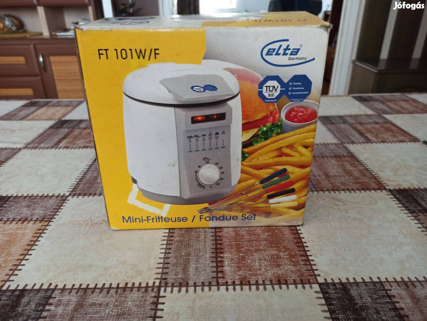 Elta német mini Fritteuse FT 101W/F