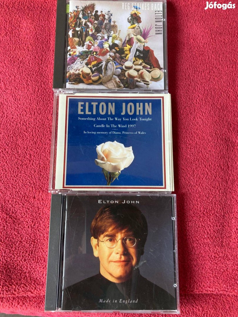 Elton John 3 db CD 4000 ft