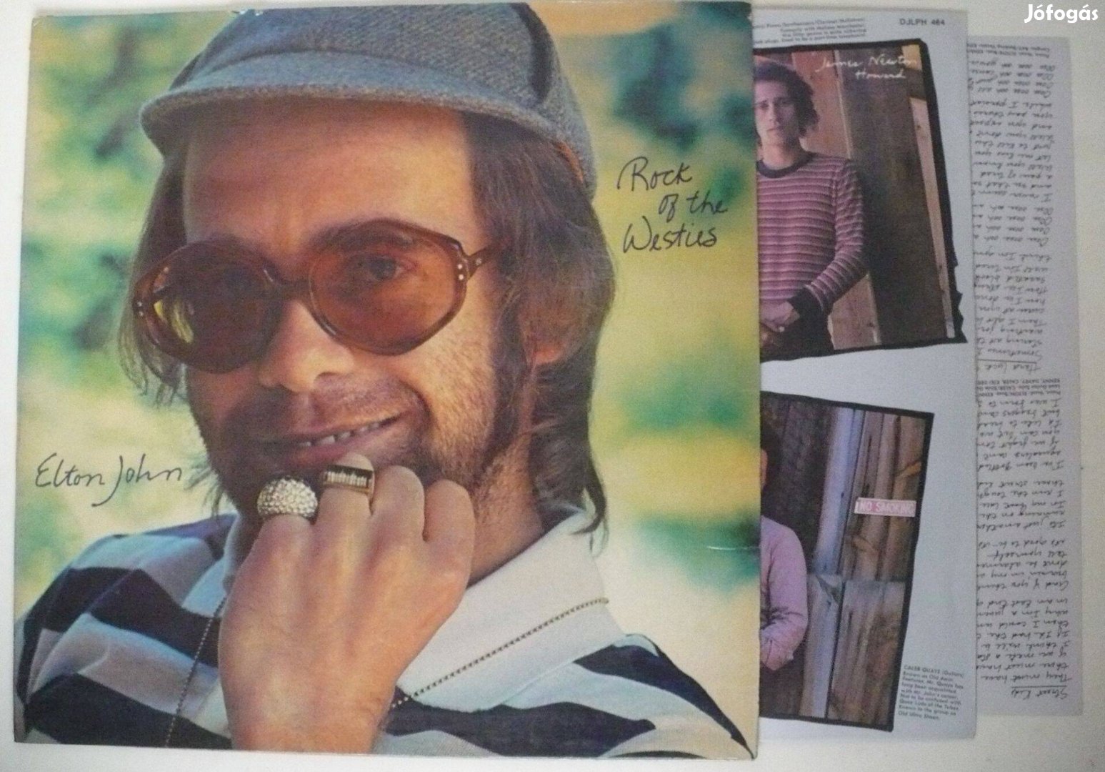 Elton John: Rock of the Westies (olasz nyomású LP)