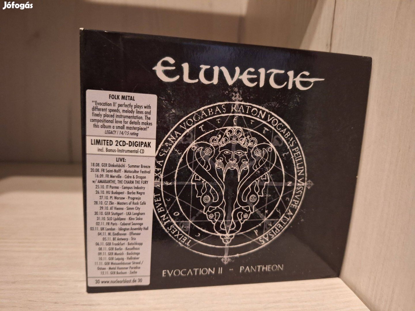 Eluveitie - Evocation II - Pantheon - dupla CD - Limited Edition