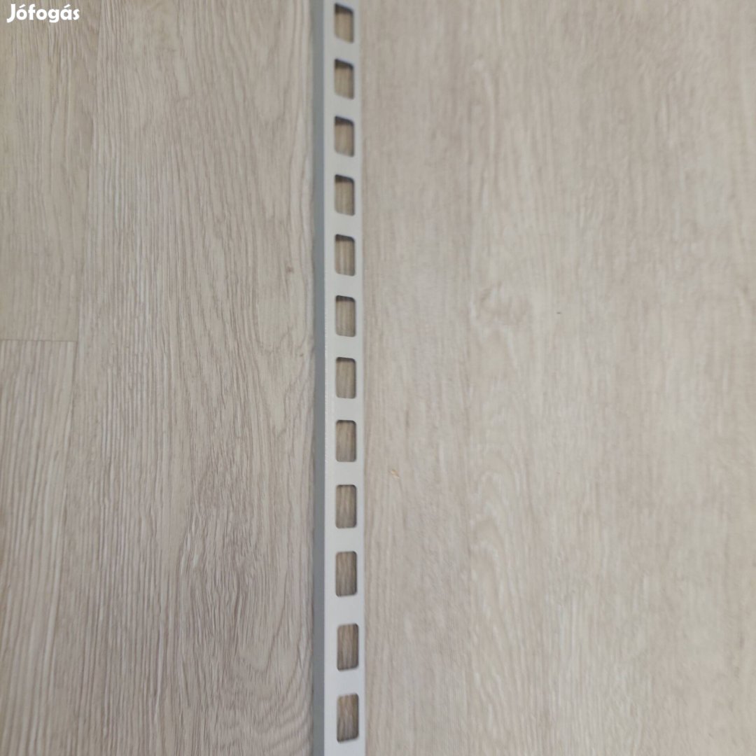 Élvédő L profil, 10 mm, 250 cm, eloxált ezüst
