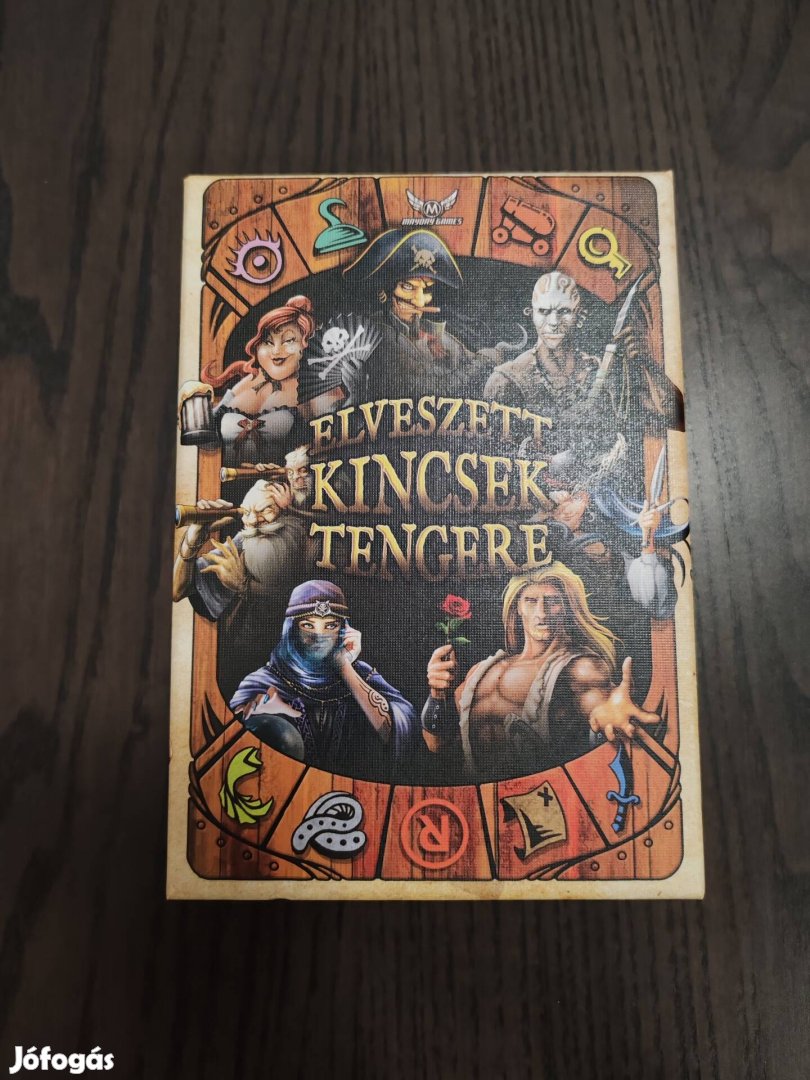 Elveszett kincsek tengere társasjáték 