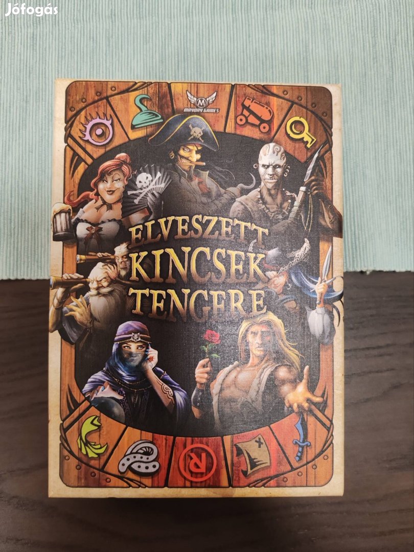 Elveszett kincsek tengere társasjáték 