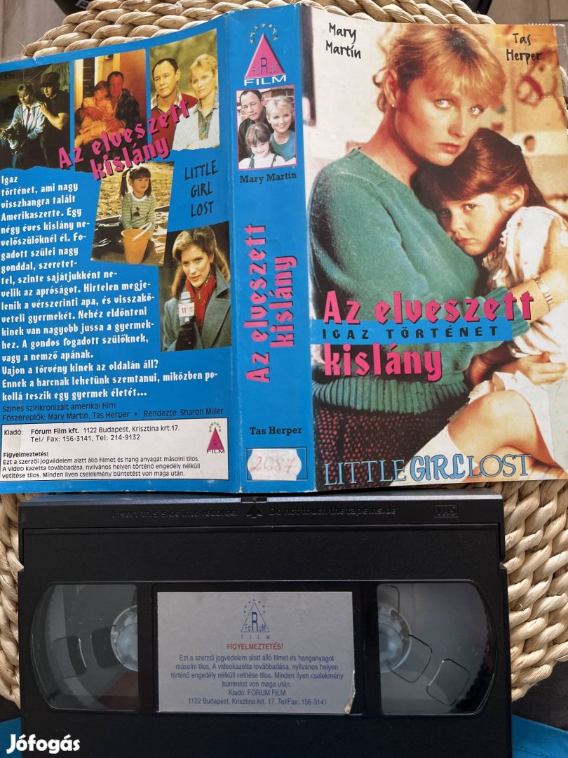 Elveszett kislány vhs