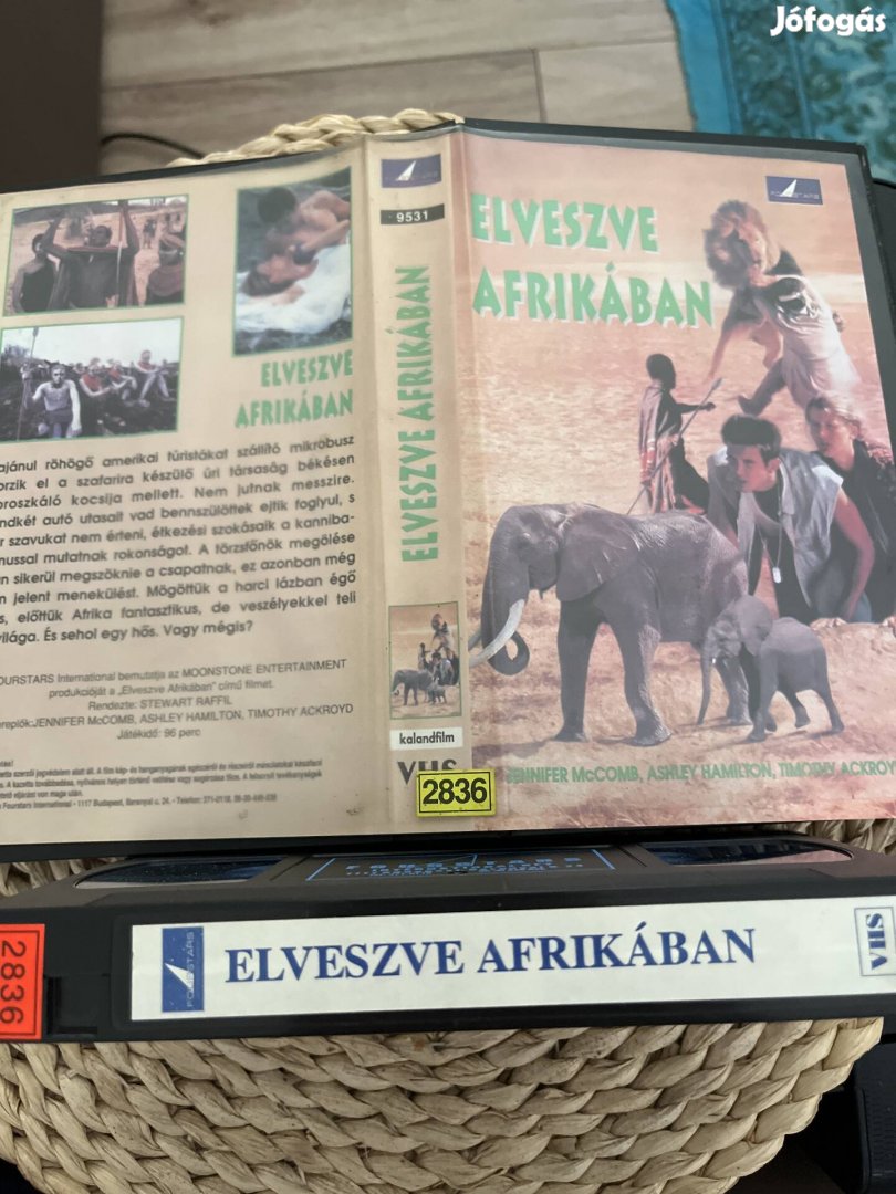 Elveszve Afrikában vhs