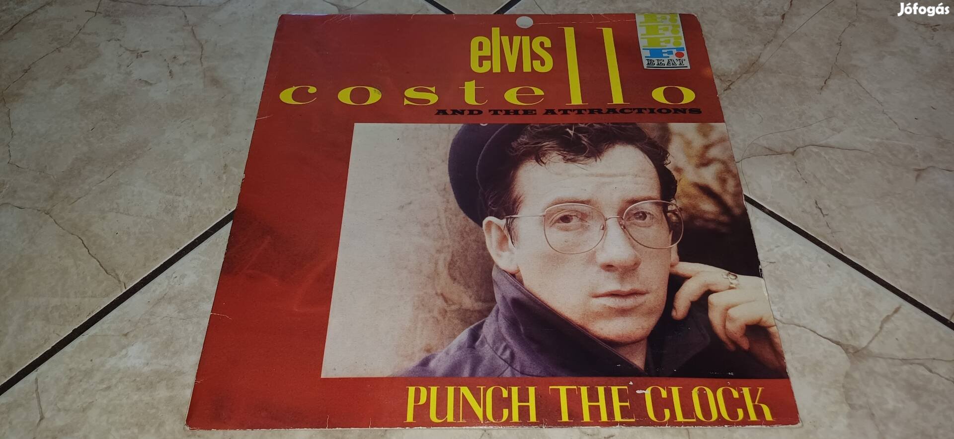 Elvis Costello bakelit hanglemez