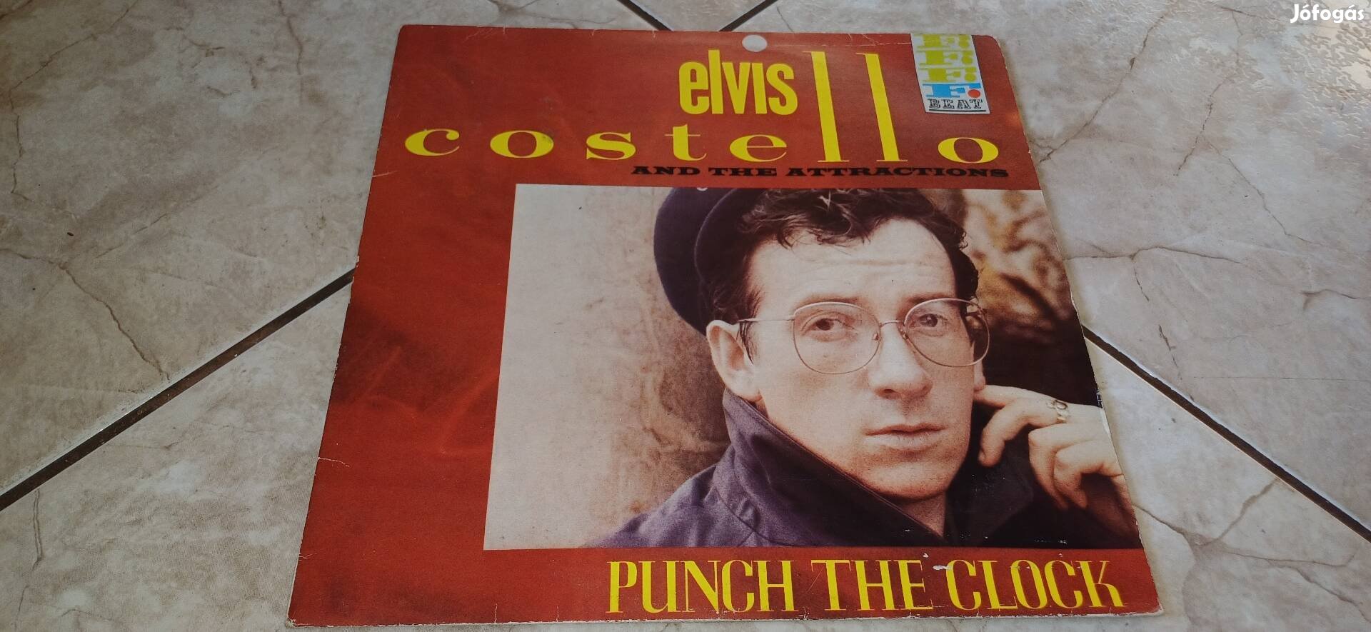 Elvis Costello bakelit hanglemez