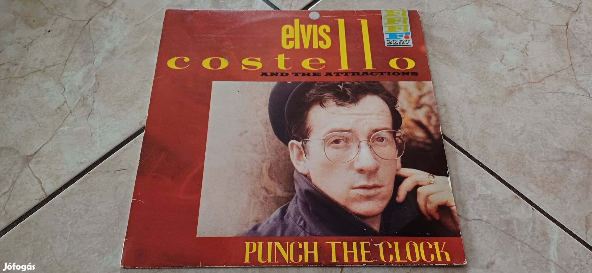 Elvis Costello bakelit hanglemez