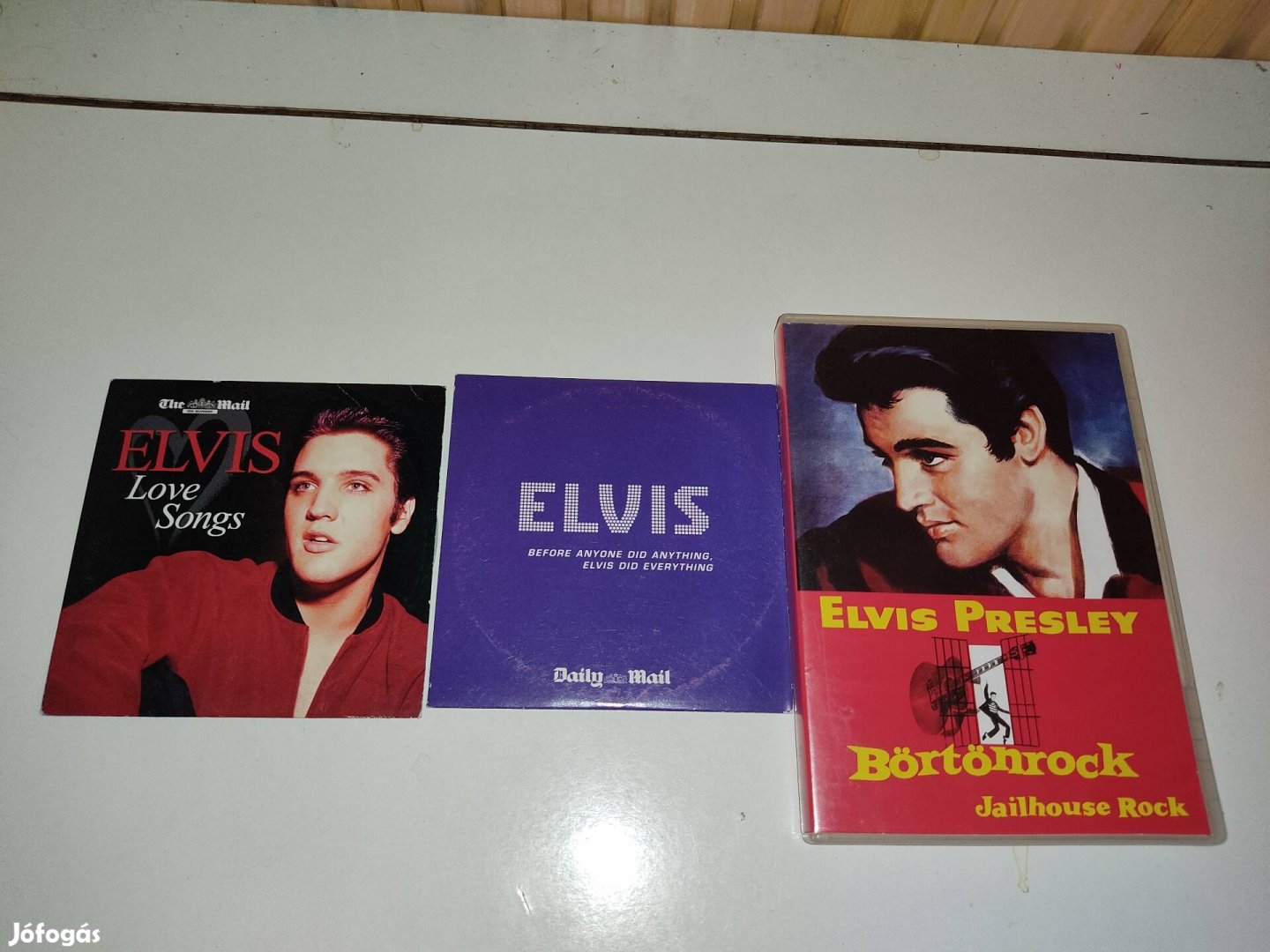 Elvis Presley Börtönrock DVD +2 db Promo Elvis CD egyben