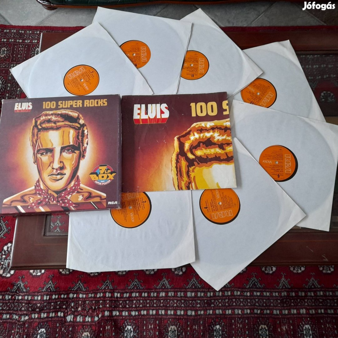 Elvis Presley album bakelit vinil lemez