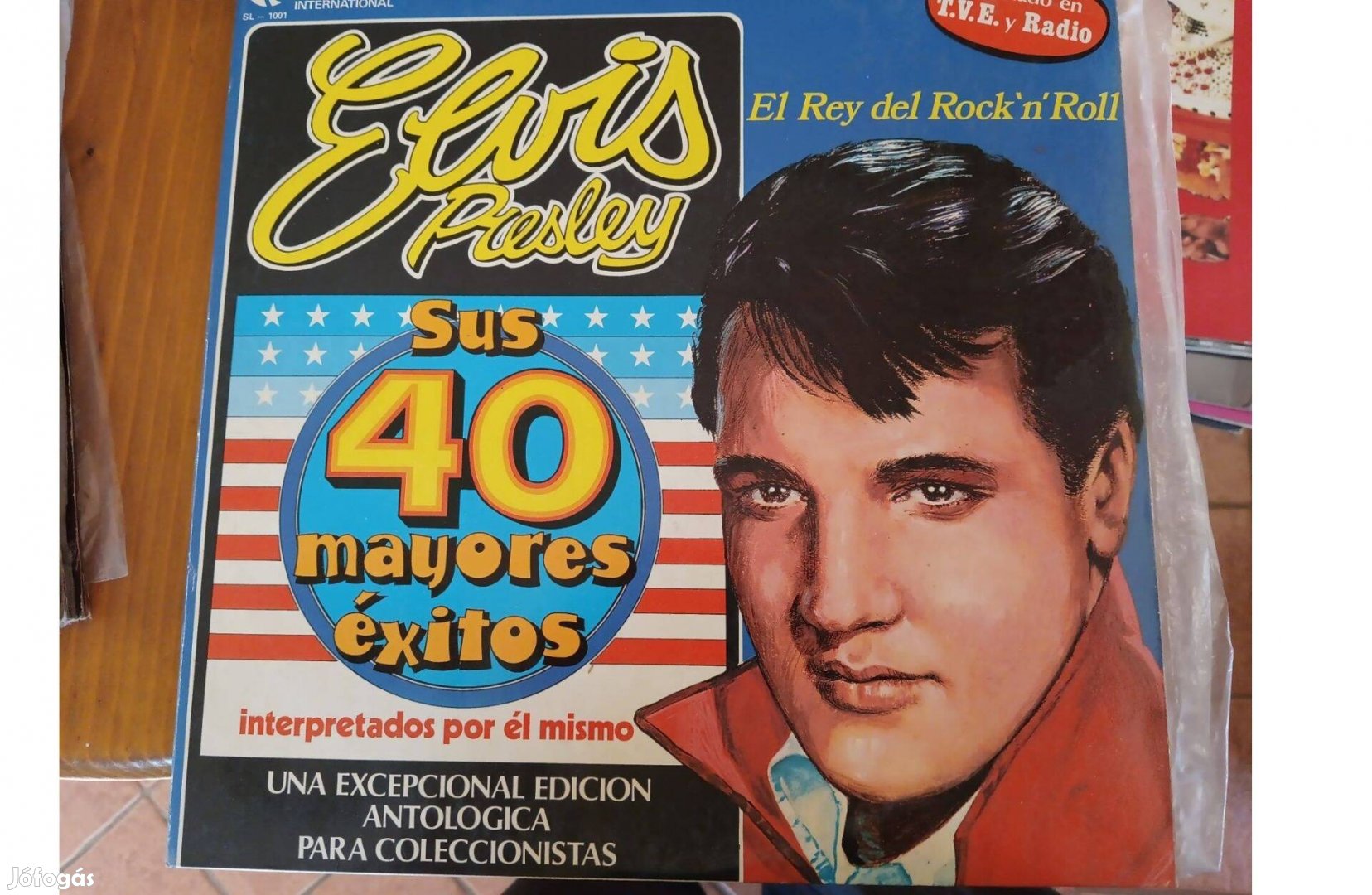 Elvis Presley bakelit hanglemezek eladók