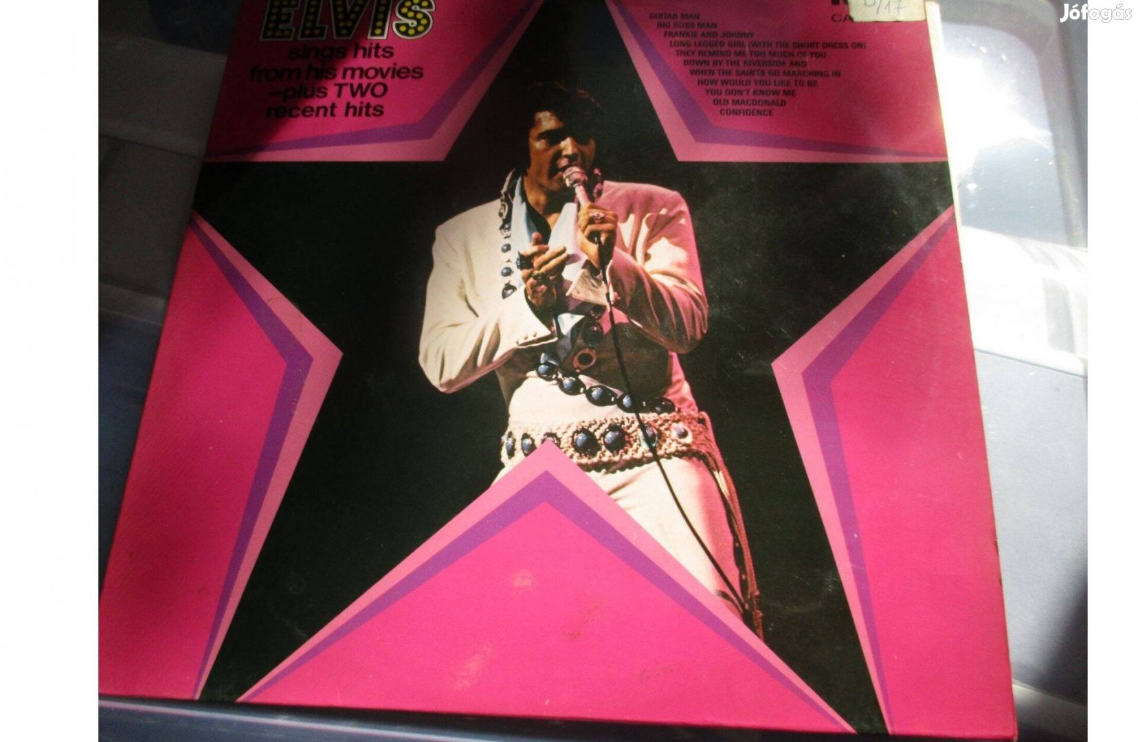 Elvis Presley bakelit hanglemezek eladók