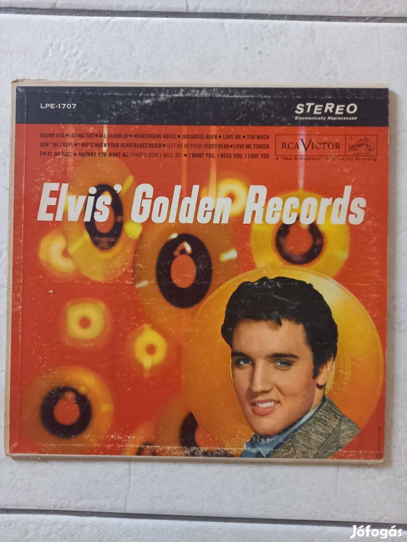 Elvis Presley bakelit lemez