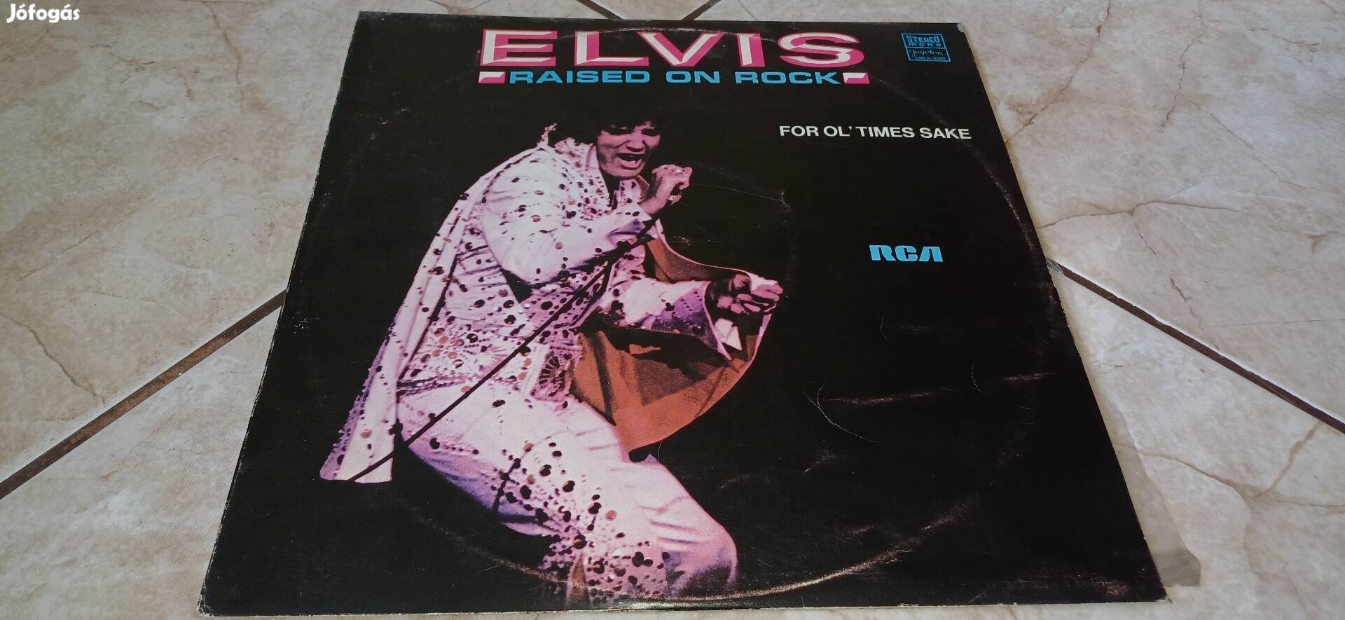 Elvis bakelit lemez