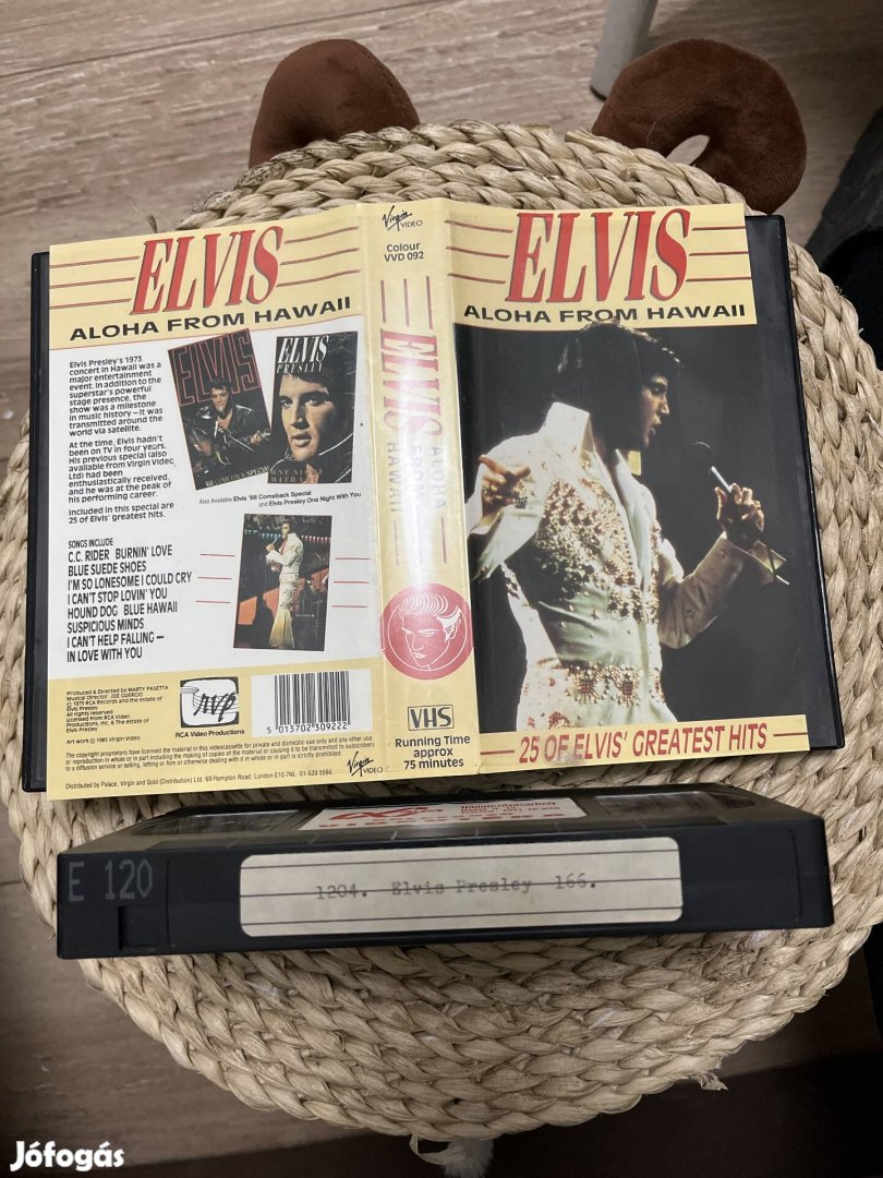 Elvis vhs     