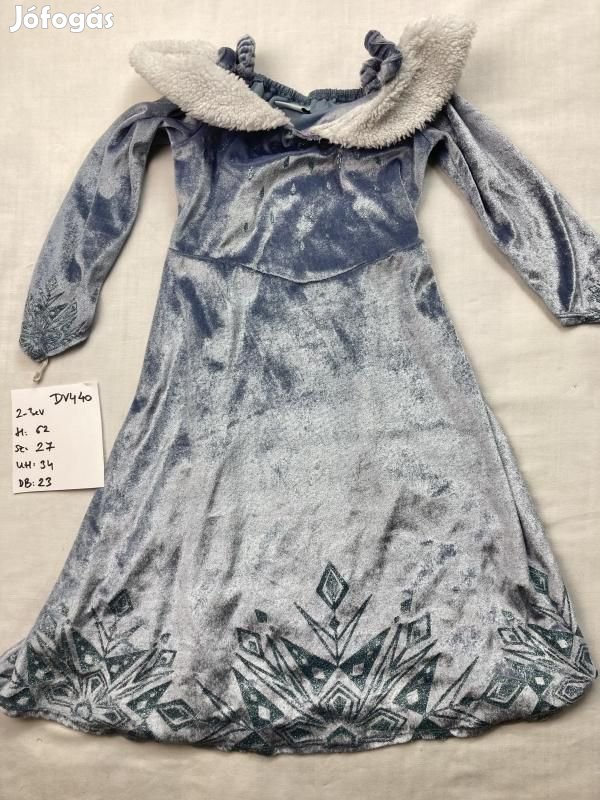 Elza jelmez, Elsa jelmez, hercegnő jelmez DV440