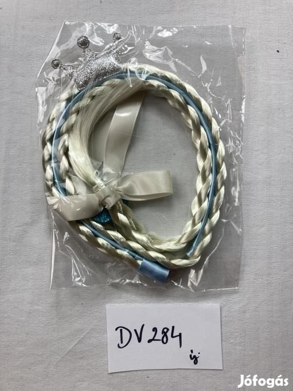 Elza jelmez haj, Elza haj, Elsa haj, Jégvarázs haj, új DV284