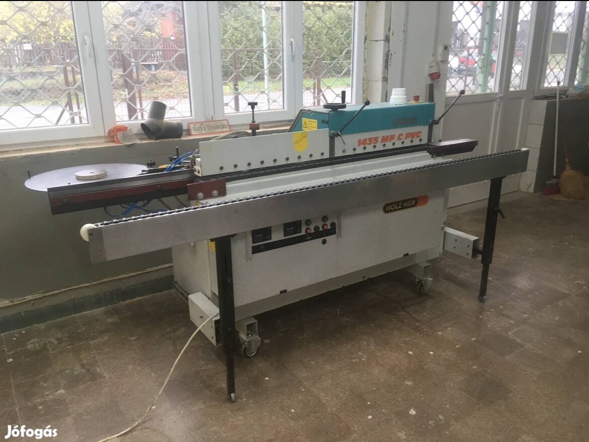 Élzárógép Holzher 1435 MF C PVC