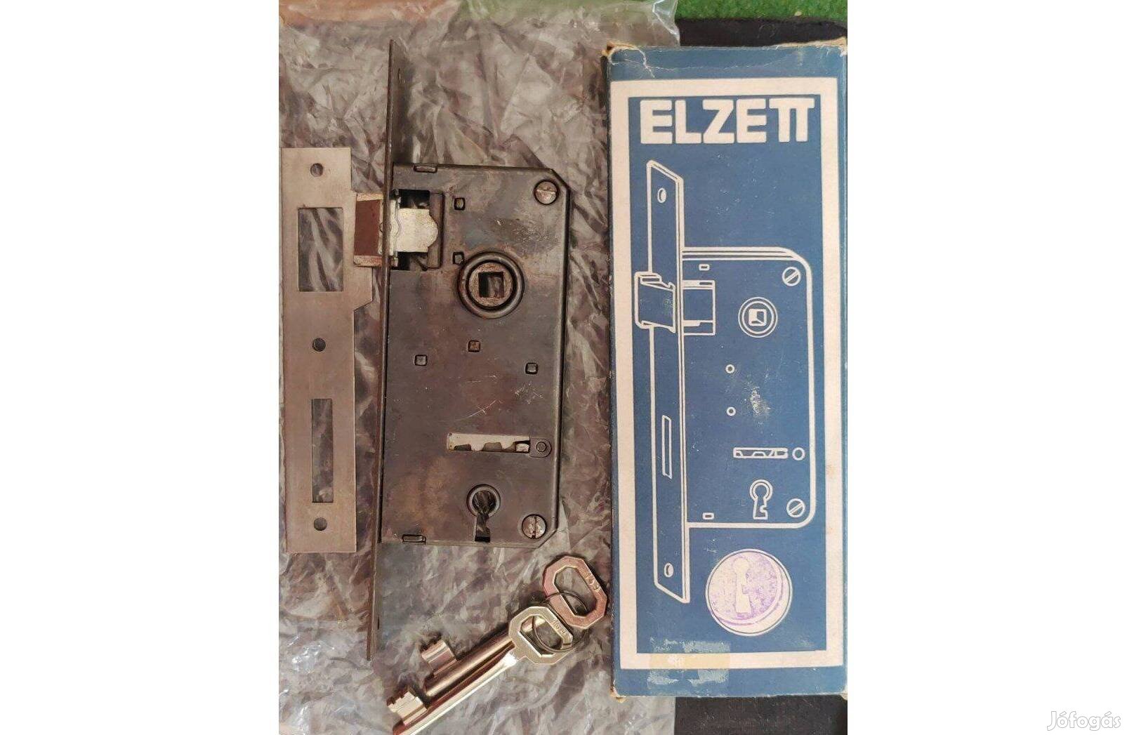 Elzett No381/L-35 mm. bevésőzár