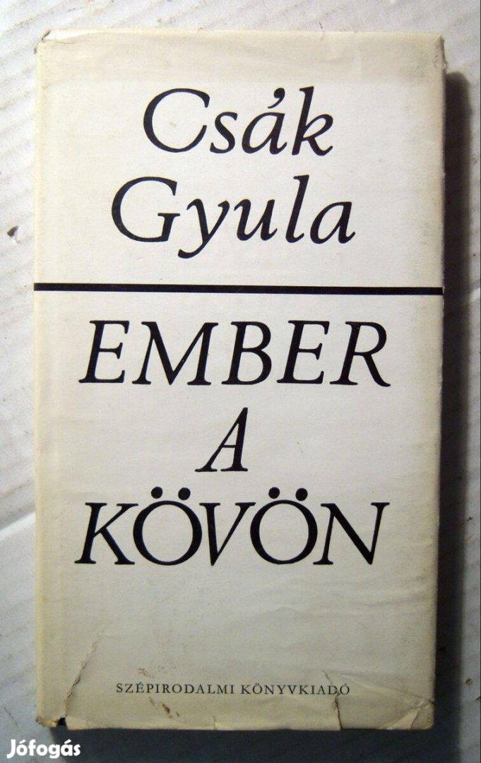 Ember a Kövön (Csák Gyula) 1969 (7kép+tartalom)