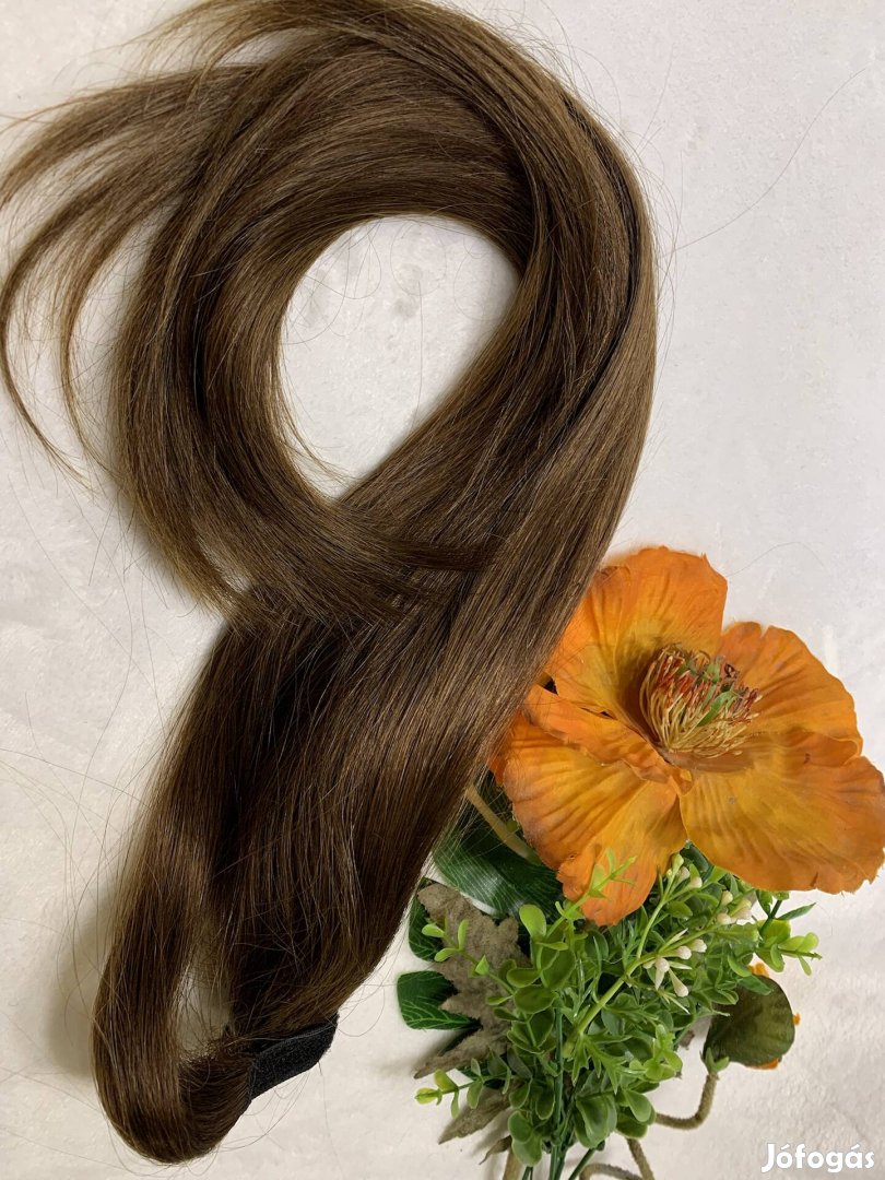 Emberi haj póthaj copf 49 cm 92 gr(C 2)
