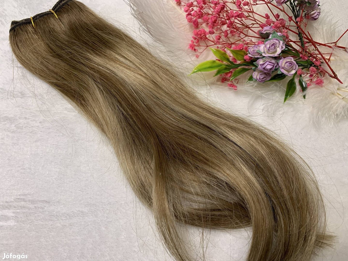Emberi haj póthaj tresszelt 31 cm 73 gr