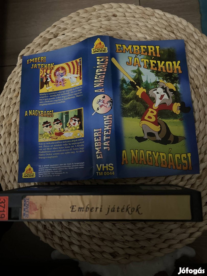 Emberi játékok vhs  r