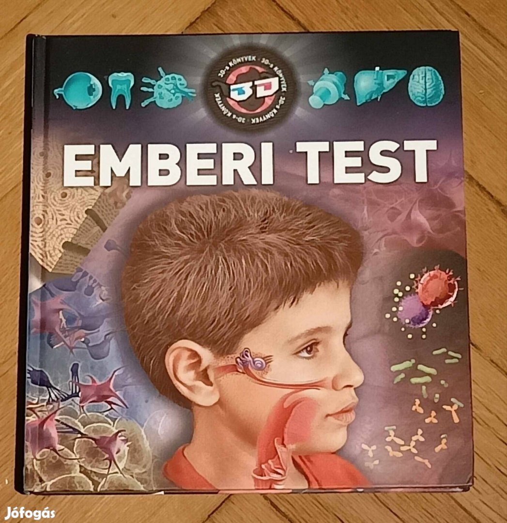 Emberi test könyv 3d szemüveg nem tartozék