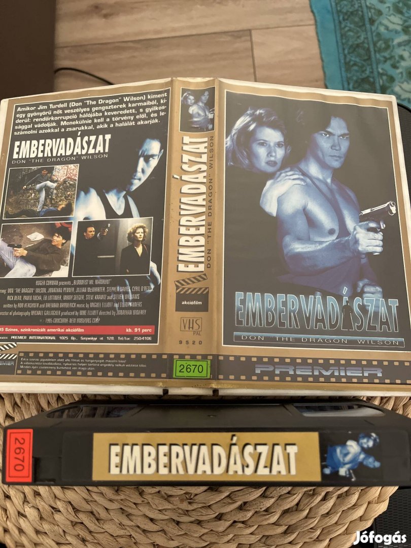 Embervadászat vhs