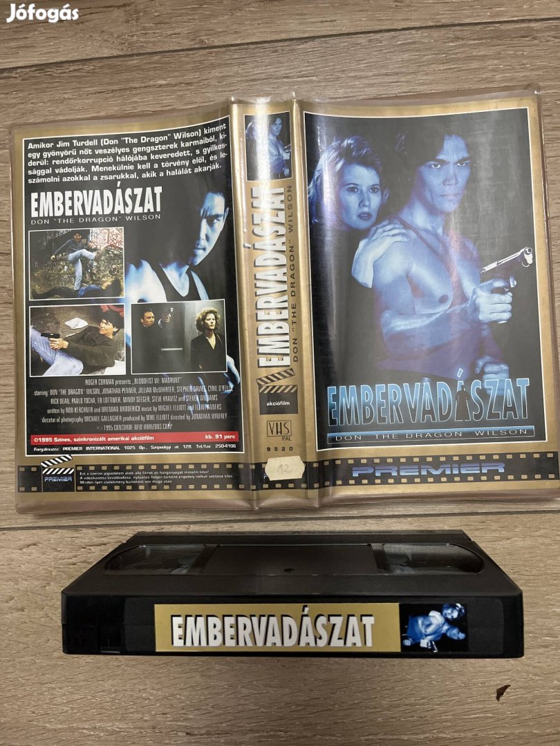 Embervadászat vhs 