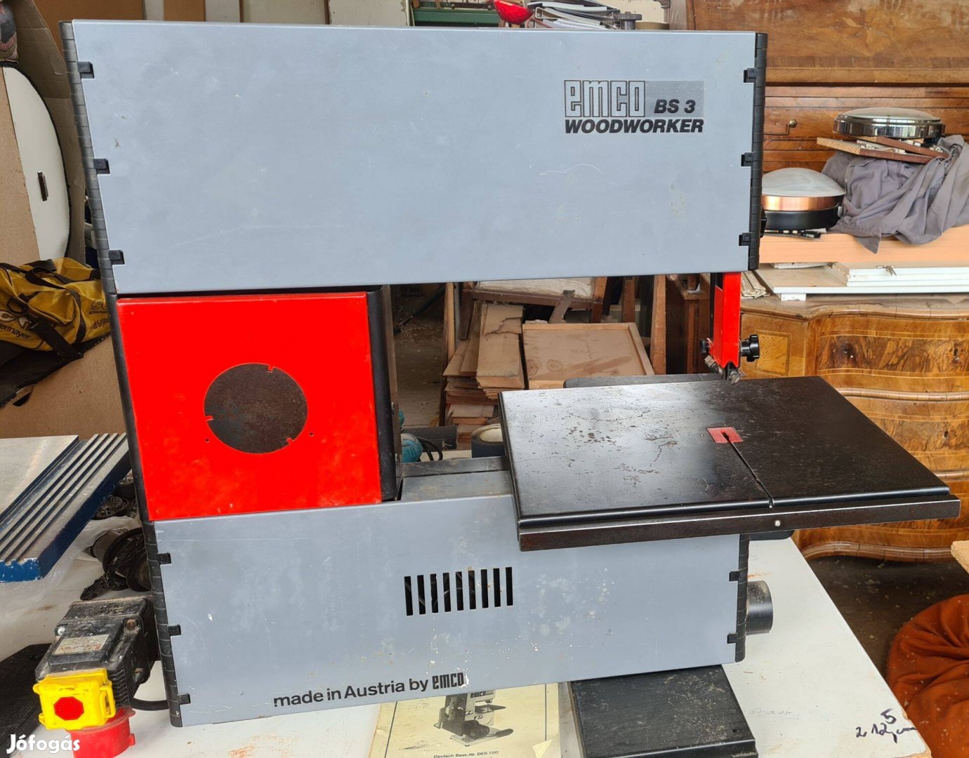 Emco bs 3 Woodworker szalagfűrész