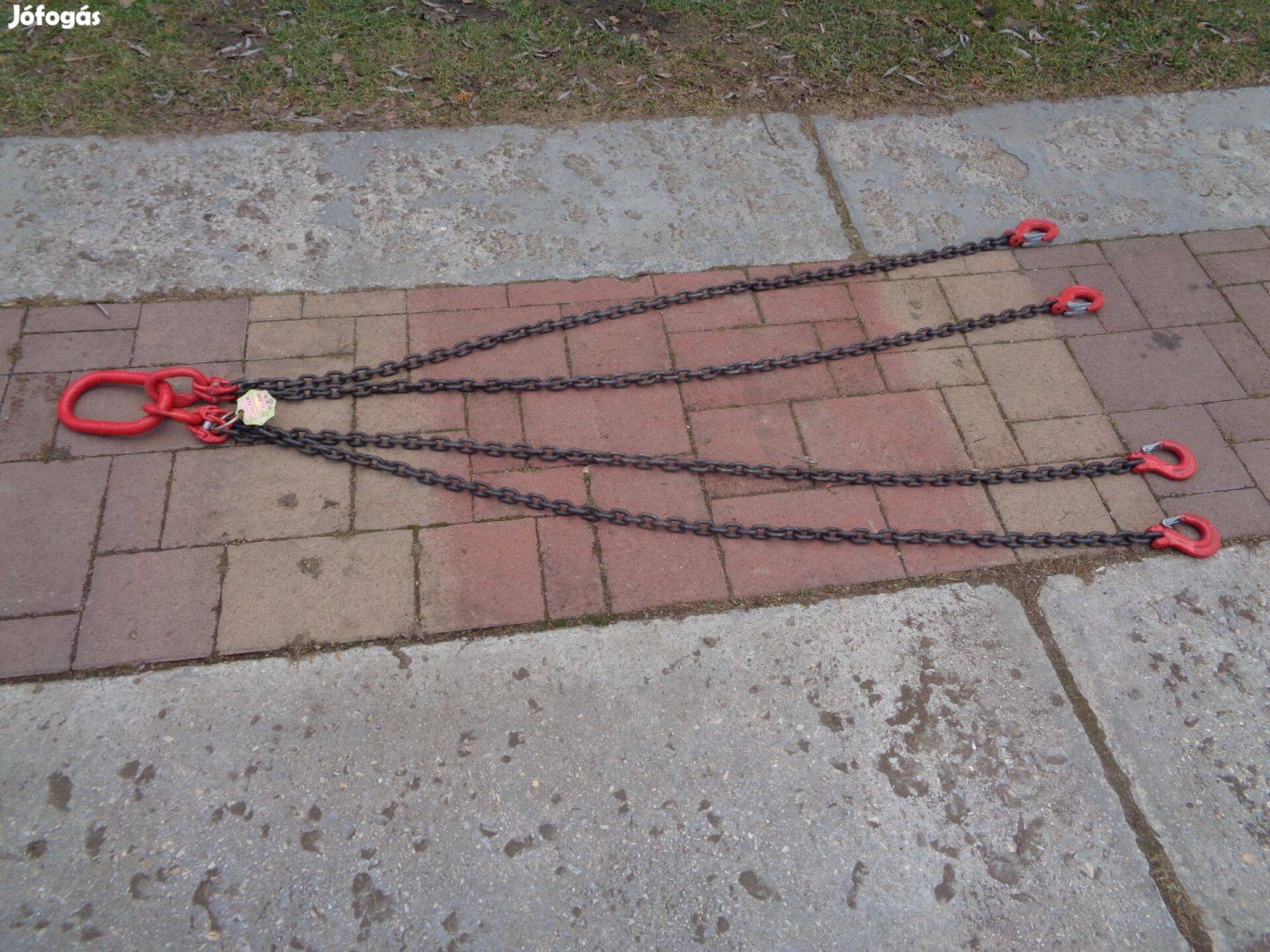 Emelő lánc darulánc teherlánc emelő daru lánc 4 ágú lánc