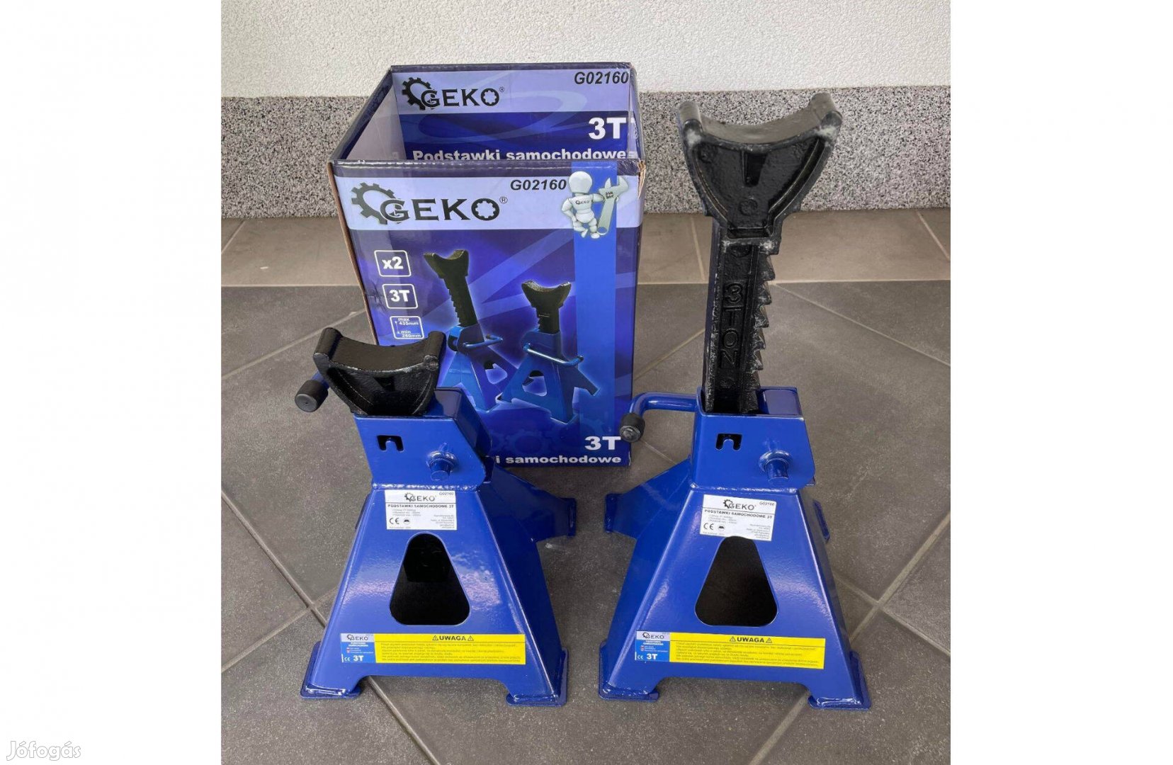 Emelőbak 3t szerelőbak tartóbak párban Új