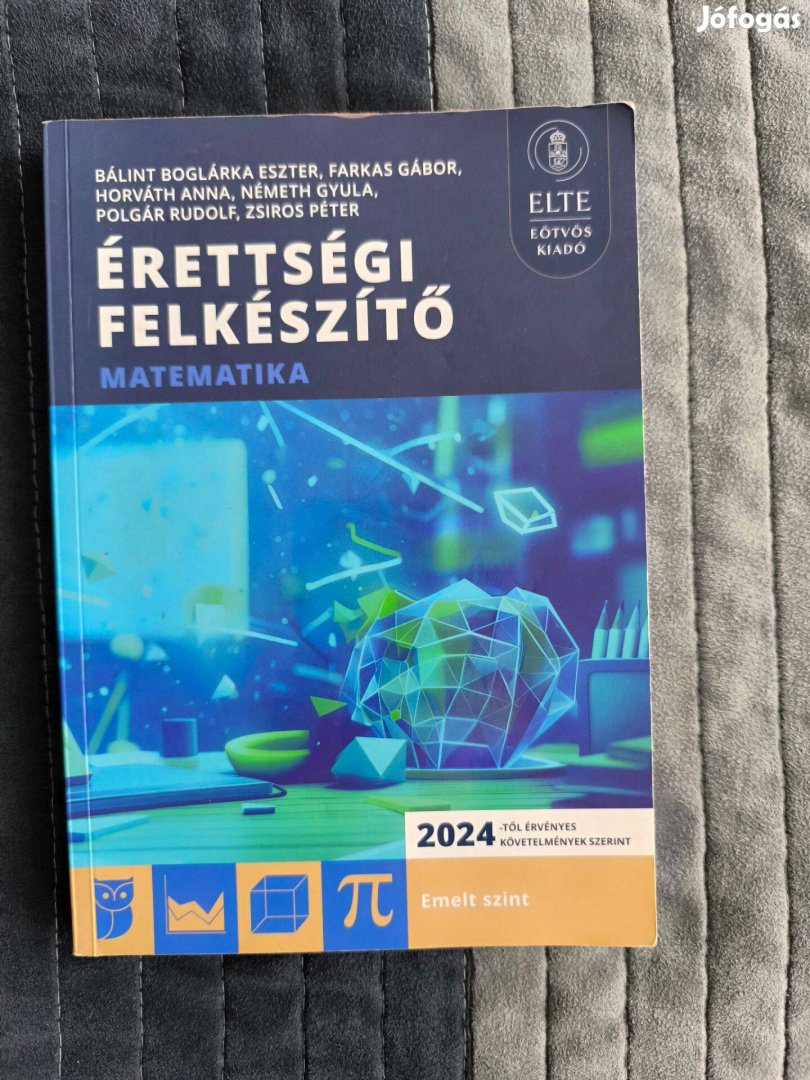 Emelt színtű Érettségi felkészítő Matematika könv eladó!