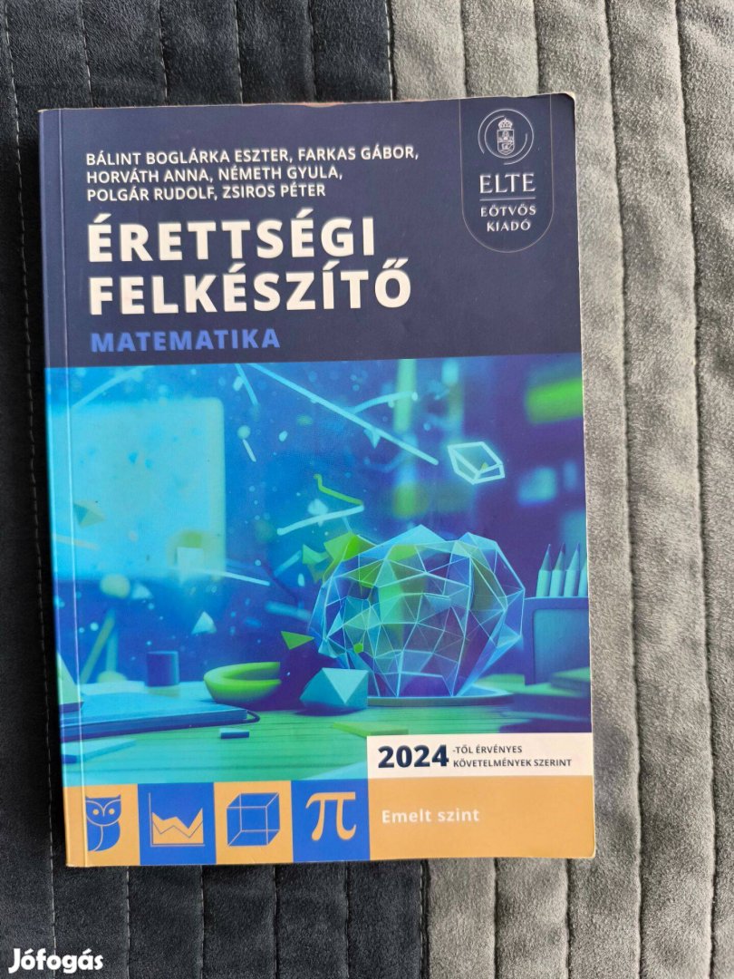 Emelt színtű Érettségi felkészítő Matematika könv eladó!