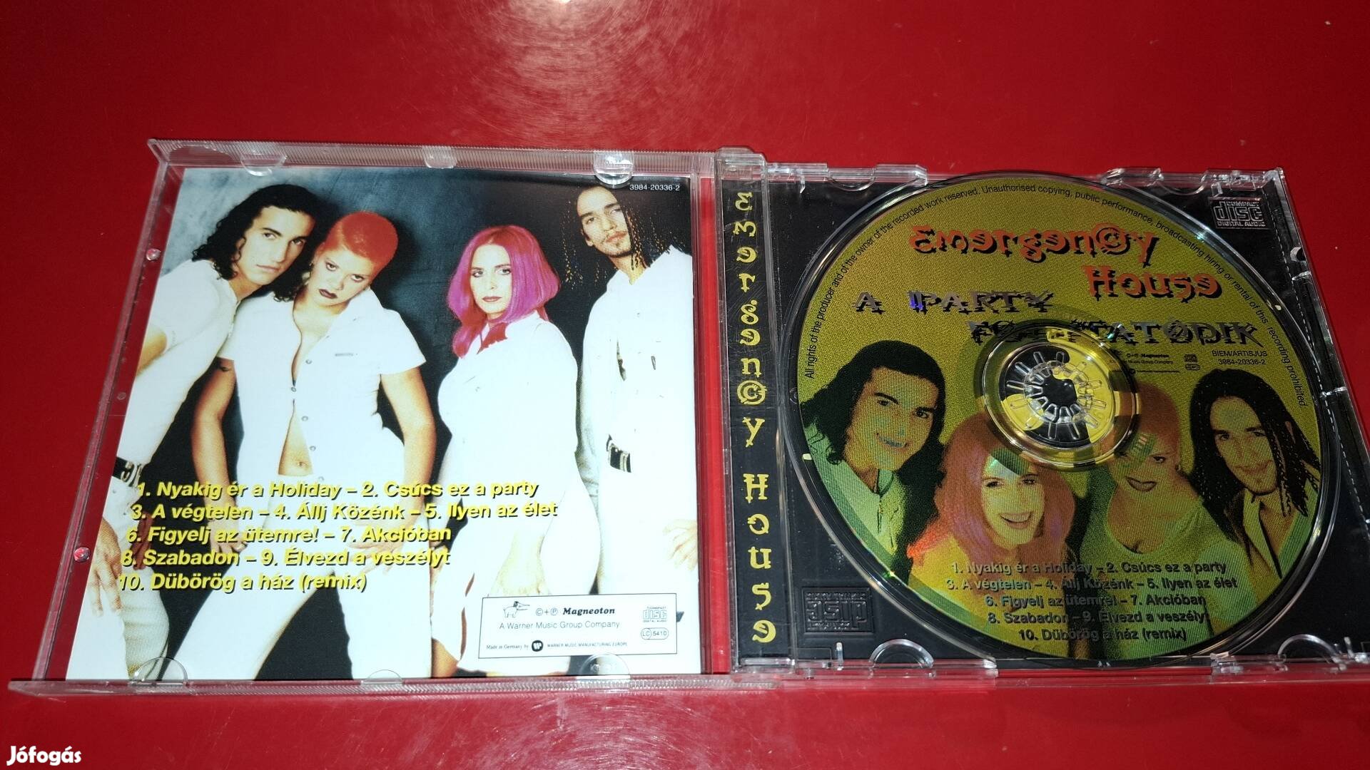 Emergency House A party folytatódik Cd 1997