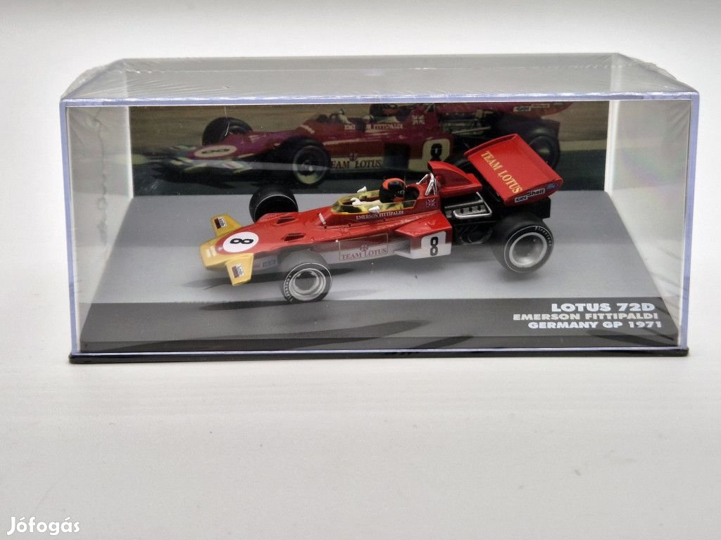 Emerson Fittipaldi Lotus 72D #8 Germany GP 1971 - Altaya - 1:43