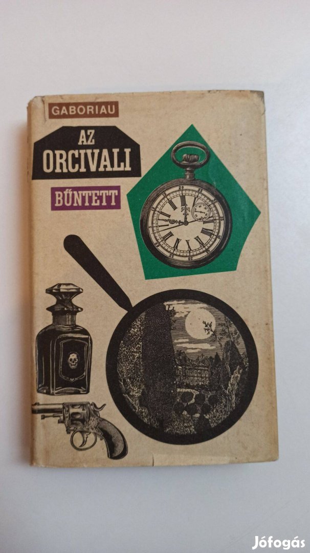 Émile Gaboriau könyvcsomag 4 db könyv