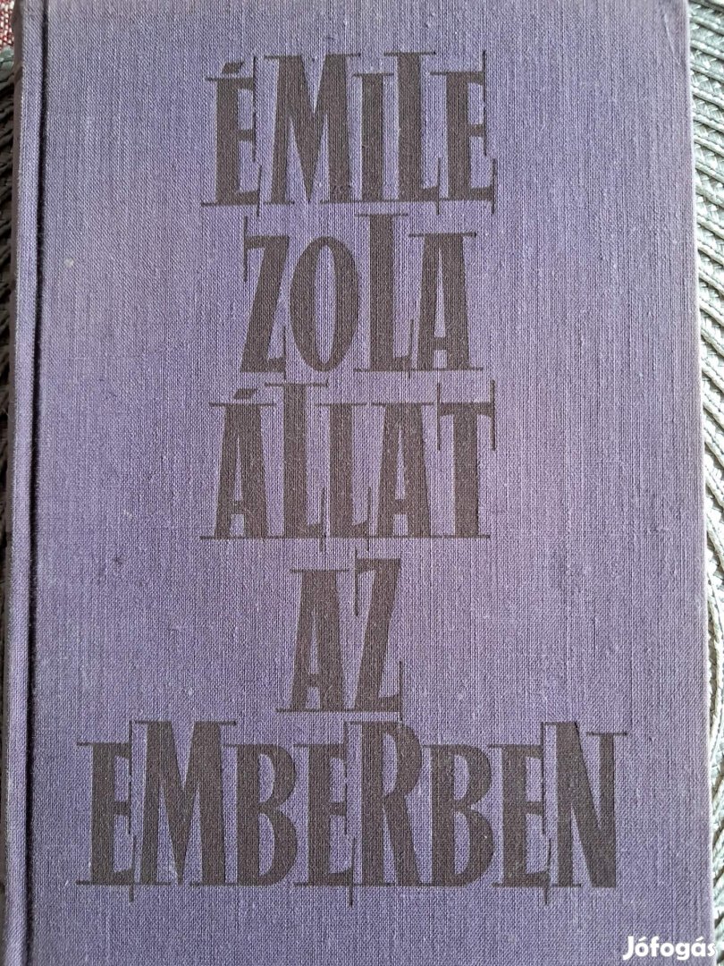 Emile Zola Állat Az Emberben 