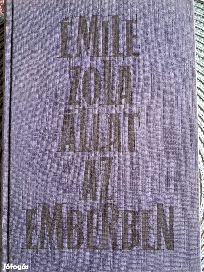 Emile Zola Állat Az Emberben 