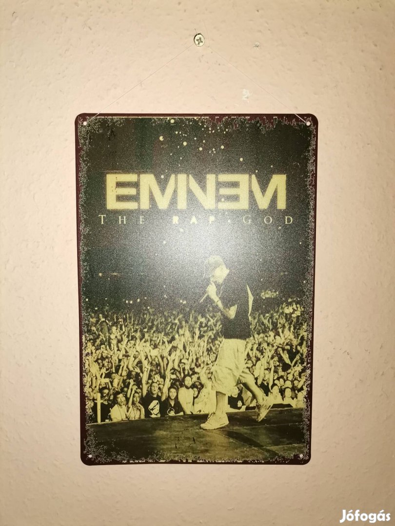 Eminem 20x30cm fém tábla