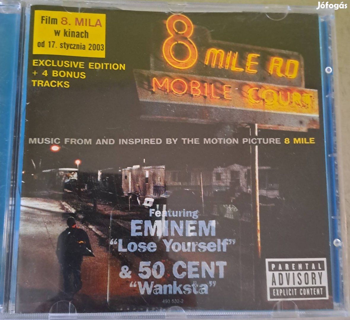 Eminem 8 Mérföld filmzene cd