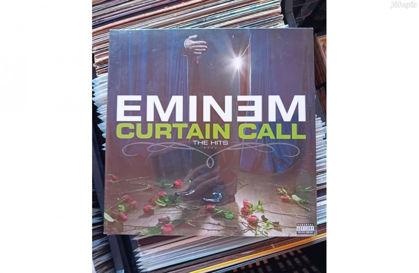 Eminem - Curtain Call: The Hits Dupla Bakelit Lemez LP Bontatlan