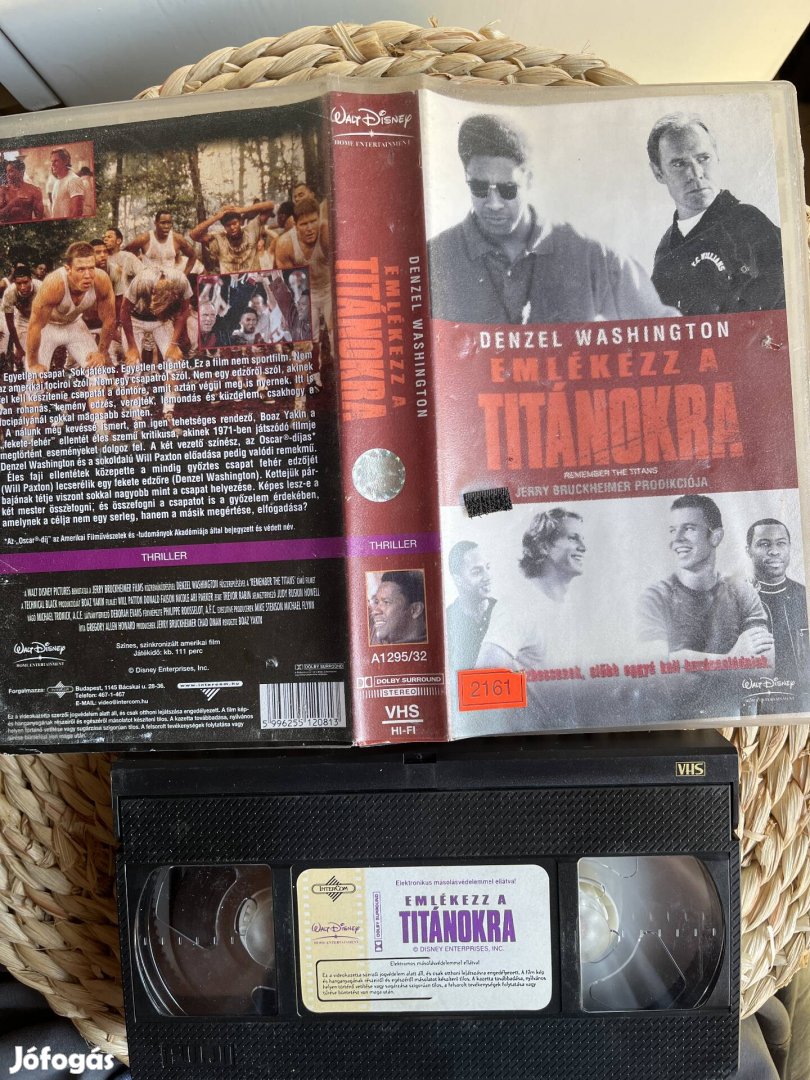 Emlékezz a titánokra vhs