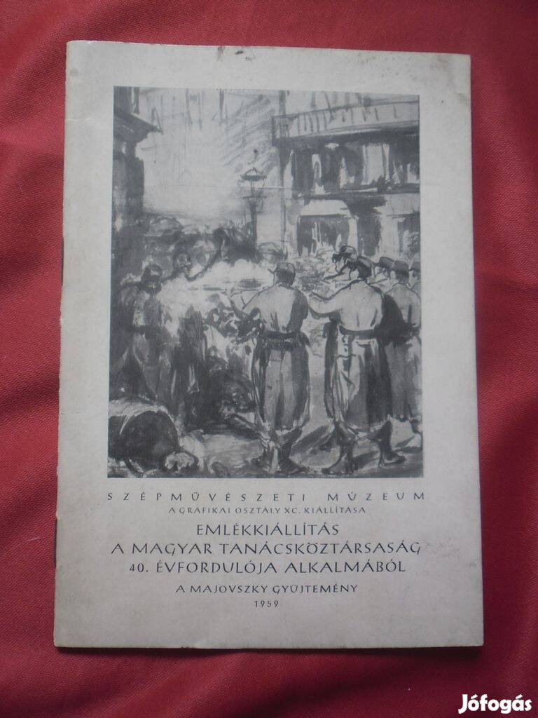 Emlékkiállítás ( A Majovszky -gyűjtemény ) 1959