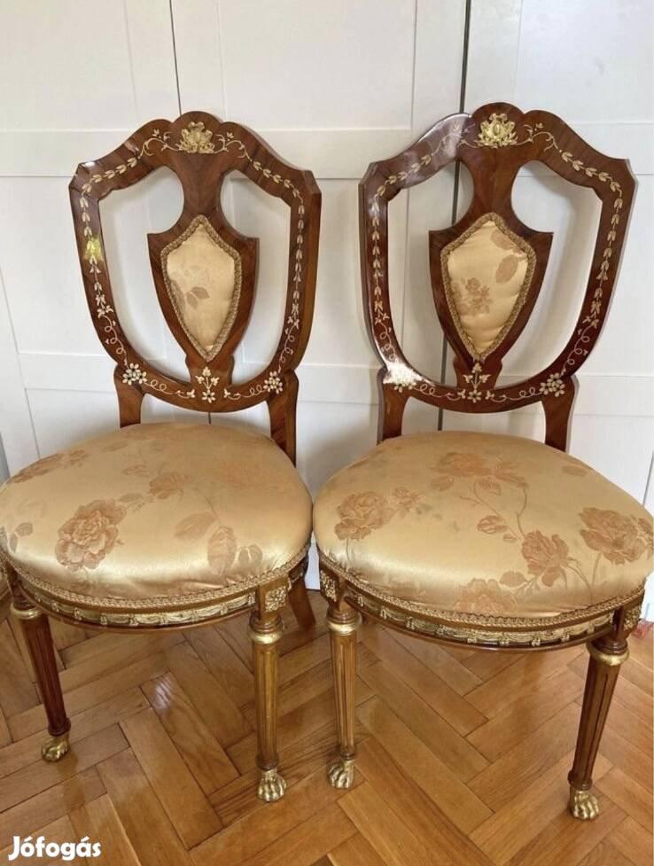 Empire és barokk stílusú székek